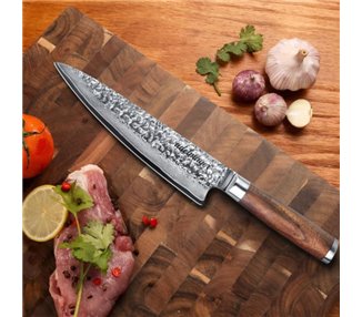 Damast-coltello cucina, 20cm, Adelmayer