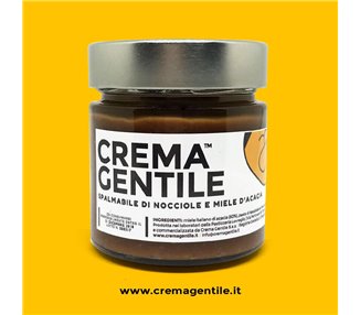 Crema Gentile reine Haselnusscreme mit Akazienhonig aus dem Piemont 200g